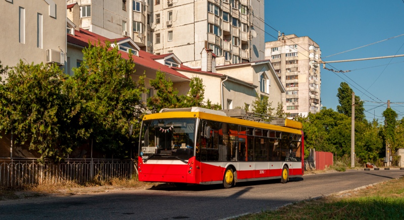 Одесский троллейбус. наши дни