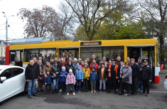 Экскурсия в музее электротранспорта
