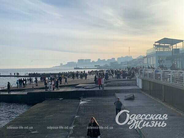 Одесский Ланжерон, 1 января 2023 года11