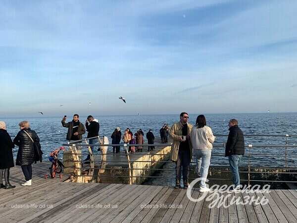 Одесский Ланжерон, 1 января 2023 года3