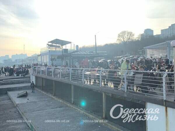 Одесский Ланжерон, 1 января 2023 года9