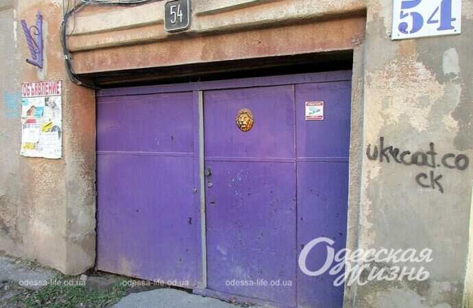 Одесская Михайловская, цветные ворота