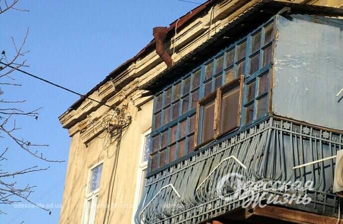 Одесская Михайловская, балкон