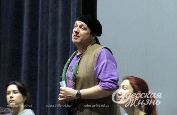 Золотой теленок, репетиция4