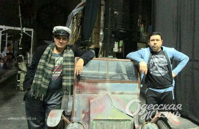 Золотой теленок, репетиция6