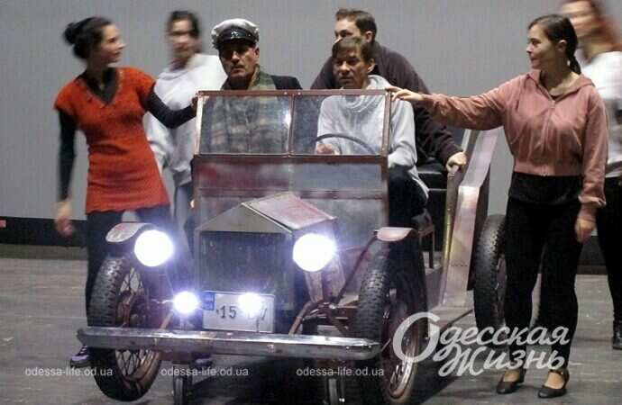 Золотой теленок, репетиция9