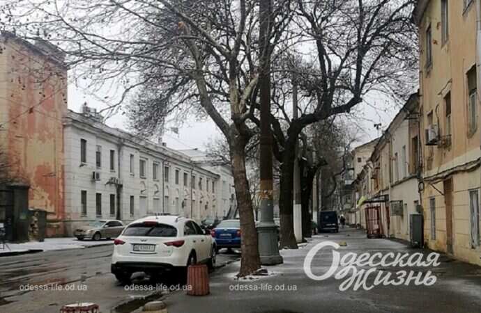 Январь в Одессе, авто