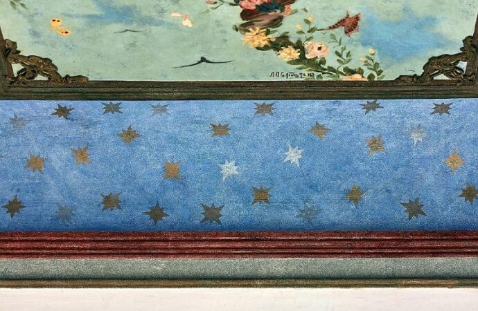 Полотно в одесском музе2е Рериха