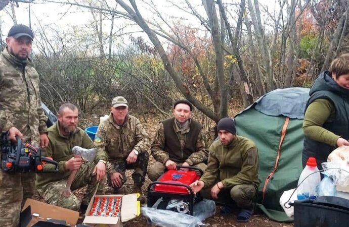 Бойцы ВСУ получили помощь от ветеранов