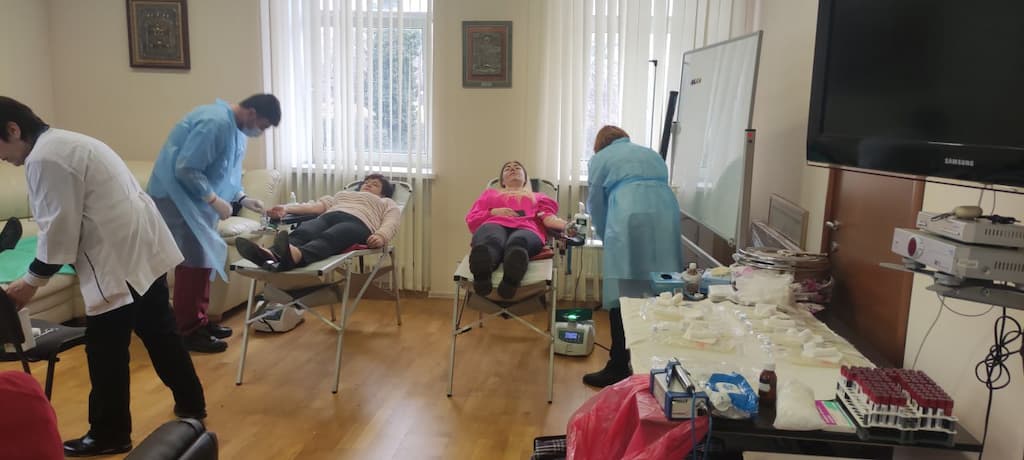 Фахівці “Інфоксводоканалу” здали кров для захисників України