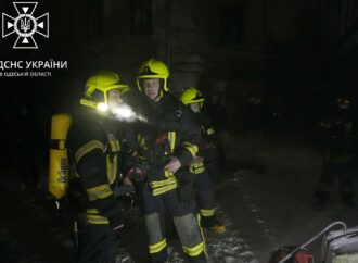 На улице Жуковского в Одессе горел хостел (фото и видео)