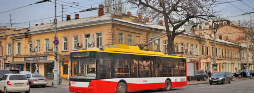 Одесские трамваи и троллейбусы возобновят работу со 2 января