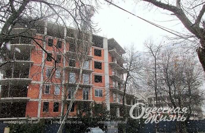 Скандальная стройка в Одессе