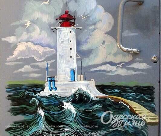 Маяк на воротах