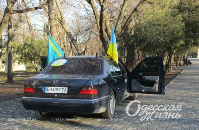 В одесском парке Шевченко