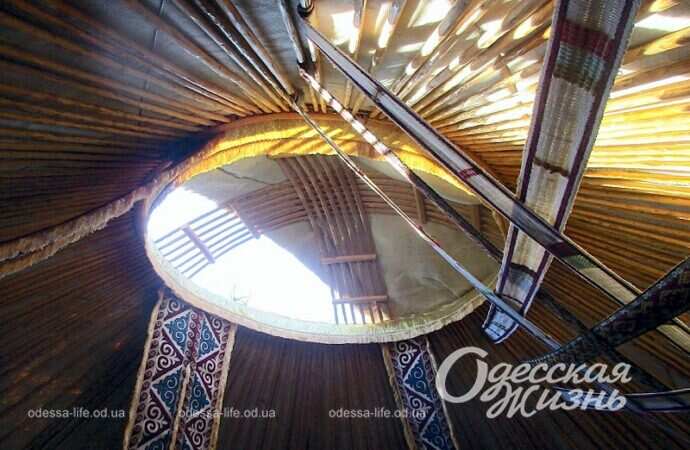 Юрта Незламності в парке Шевченко в Одессе