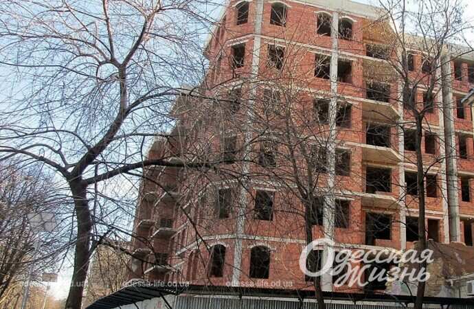 Новый дом на одесском бульваре Жванецкого