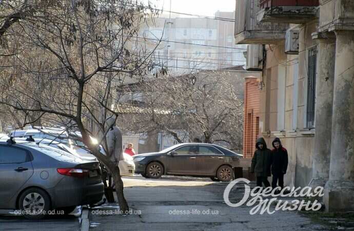 Одесская улица Головковская, дорога, авто, дети