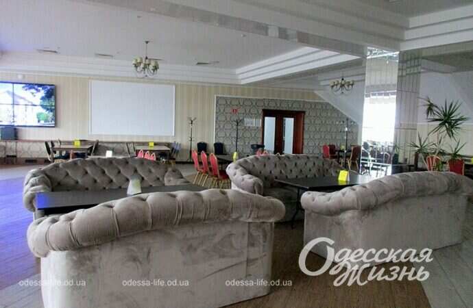 Пункт незламности на одесском стадионе