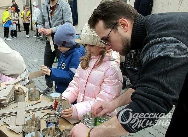 Изготовление окопных свечей