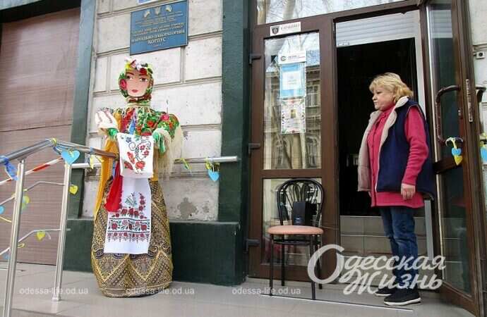 Масленица в одесском училище