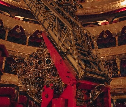 Люстровая церемония в Одесской Опере