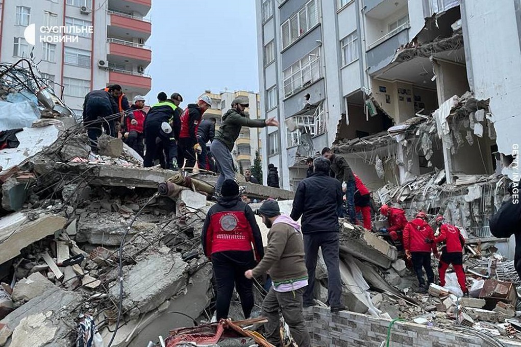 Землетрус у Туреччині, руїни