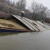 В Одесской области затонуло иностранное судно (фото, видео)