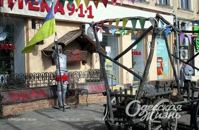 оформление ресторана, рыцарь