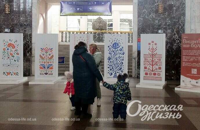 На выставке в Одессе