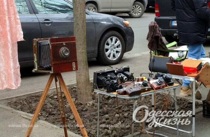 Старый фотоаппарат