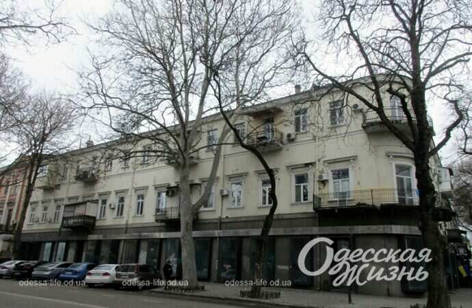 Фасад одесского дома Фельдмана