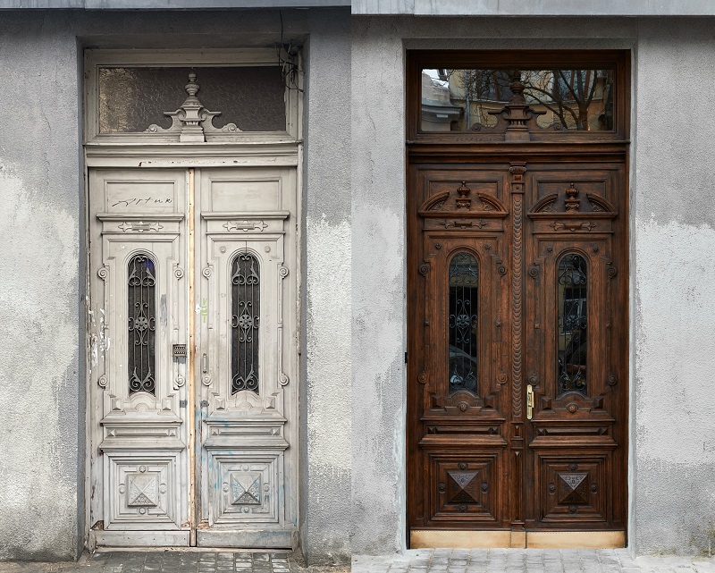 Старинные двери в Одессе