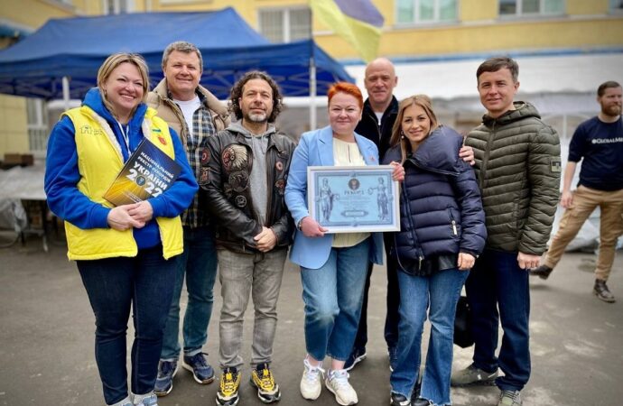 Одеський волонтерський центр «Гостинна хата» визнали рекордсменом України (відео, фото)