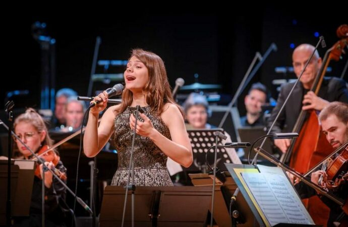 Екатерина Кравченко на концерте