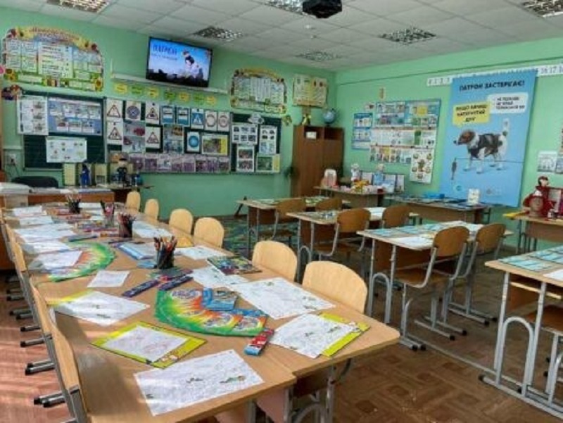 Школы Одессы: класс безопасности