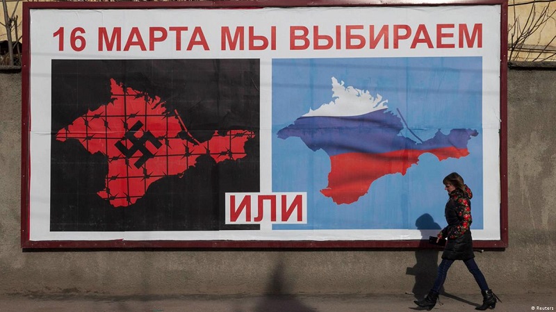 Агитация в Крыму, 2014 г.