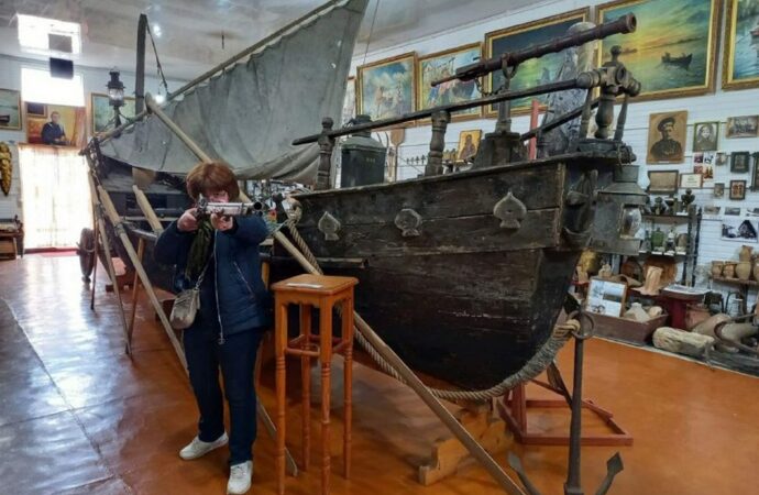 экспонат казацкая лодка