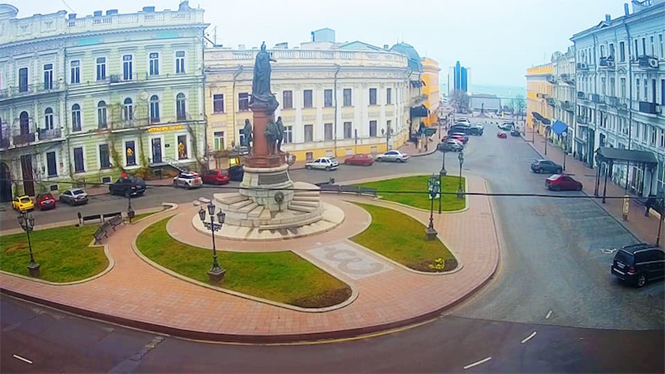 Катерининська площа до знесення пам'ятника