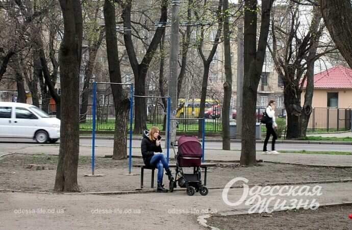 В одесском Прохоровском сквере