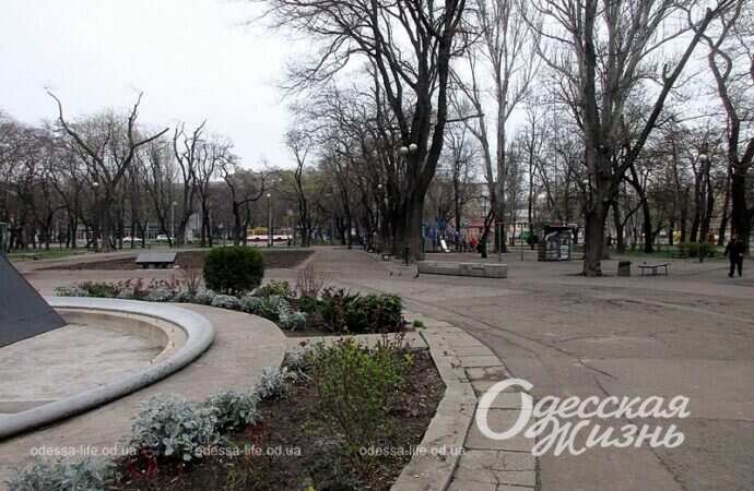 Прохоровский сквер в Одессе