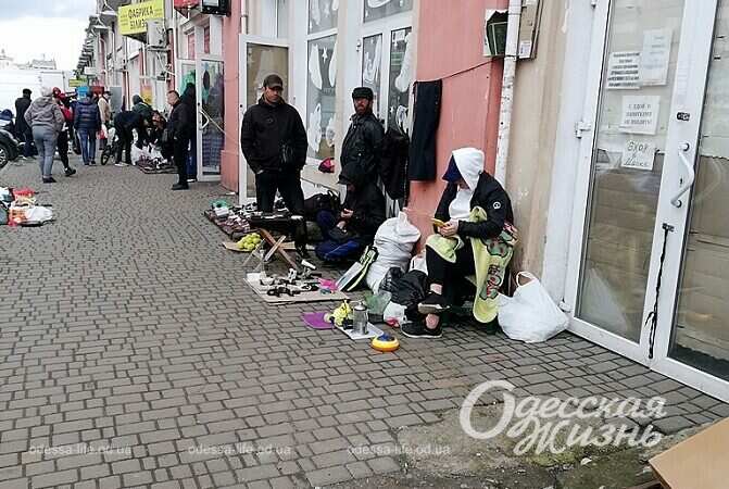 Уличная торговля в Одессе