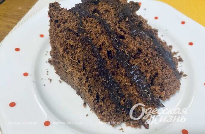 Торт "Бруклинский Блэкаут", готовый