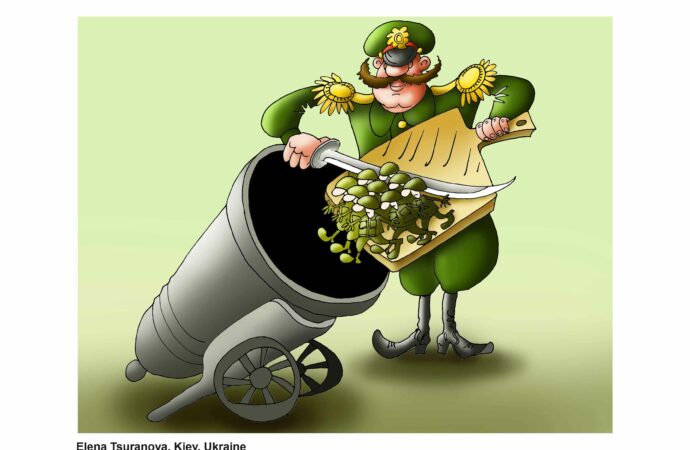 автор карикатуры — Elena Tsuranova