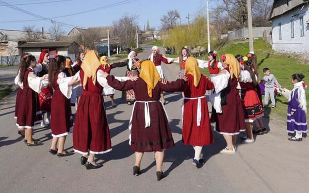 болгарский обряд на прът