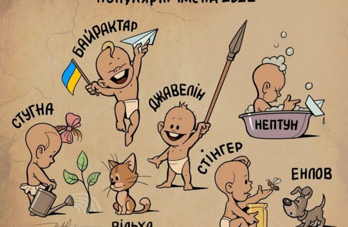 мем имена детей в украине
