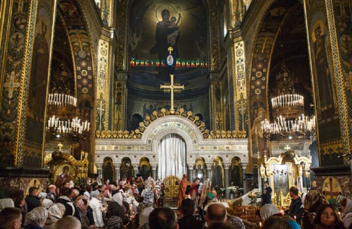 Расписание пасхальных богослужений Православной церкви Украины в Одессе
