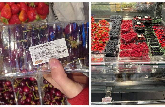 В Одессе в продаже появилась черешня и малина: цены впечатляют (фото)