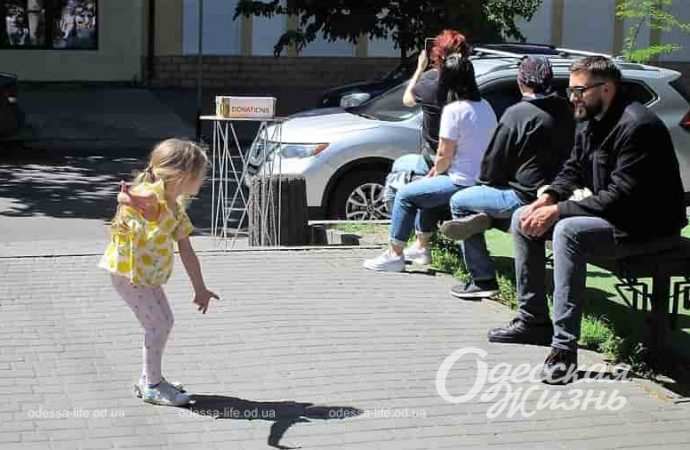 Балконный концерт в Одессе, зрители