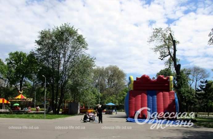 Одесский Преображенский парк, аттракционы